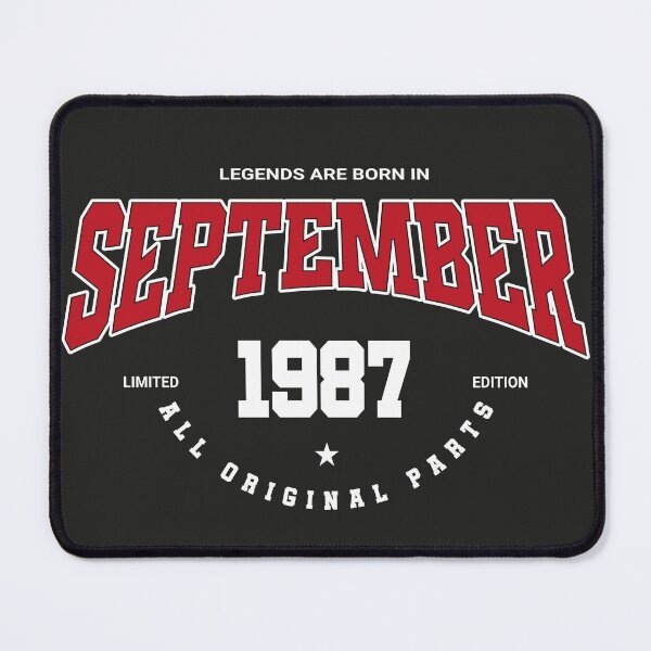 Item preview, September legends 1987 designed and sold by HB Shirts.