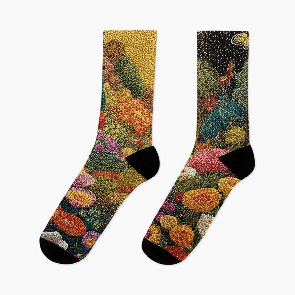 Item preview, Floral Valley Landscape at Sunrise designed and sold by Neika Shimm Designs.