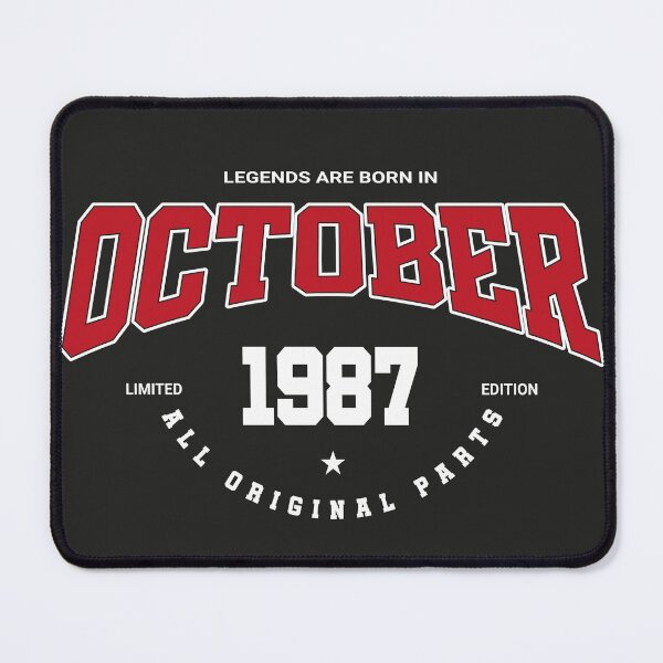 Item preview, October legends 1987 designed and sold by HB Shirts.