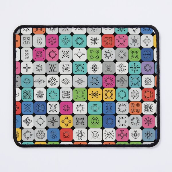 Item preview, Symbol Tile Grid designed and sold by Kaleidoscope Print.
