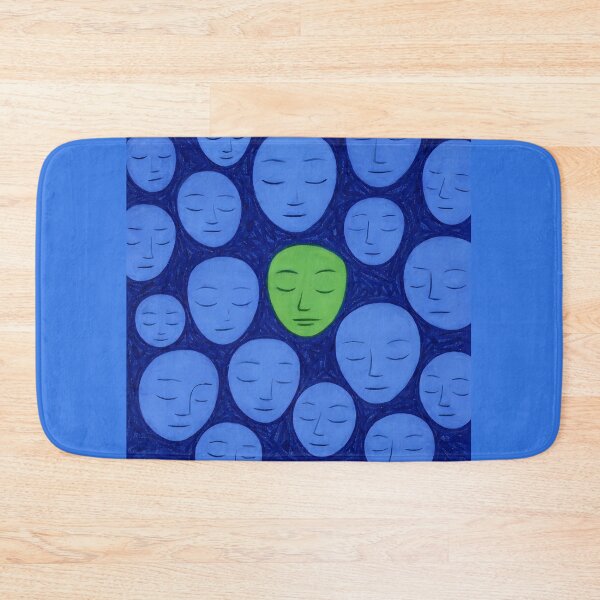 Item preview, The Buddhas of Bezeklik in the Occident - cold colors designed and sold by Word Potions.