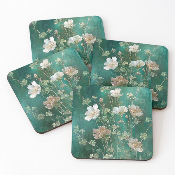 Item preview, Moody Botanical Art - Thick Texture Floral Oil Painting design 2 designed and sold by Teepot888.