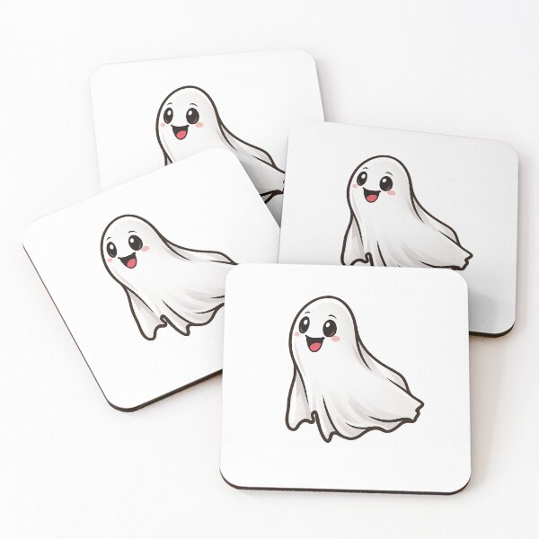 Item preview, Cute Smiling Ghost  designed and sold by shockart-pl.