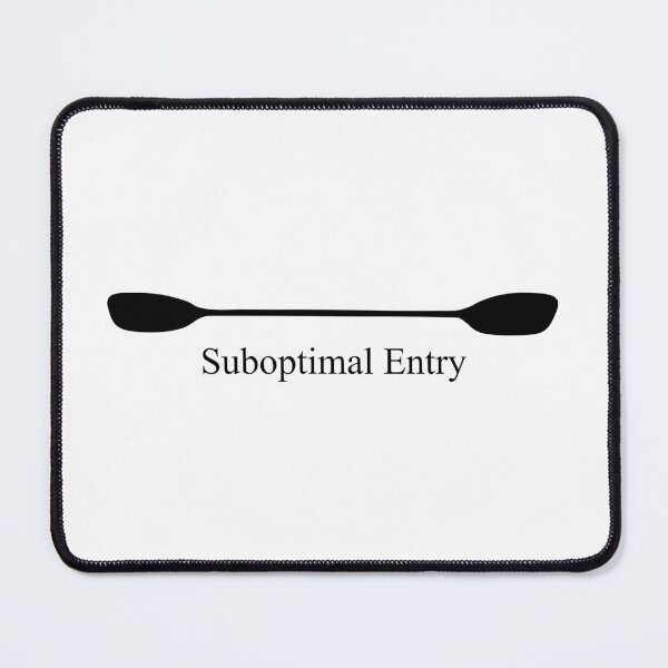 Item preview, Suboptimal Entry Kayak Paddle designed and sold by Esskay Designs.