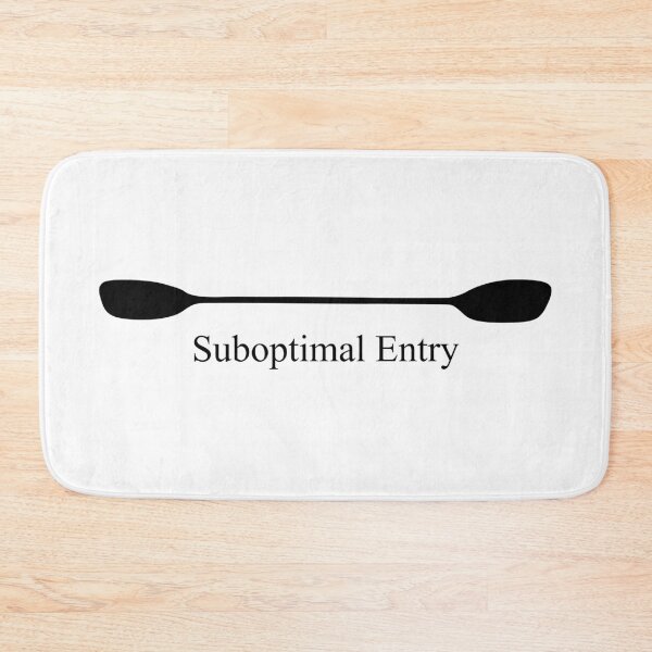 Item preview, Suboptimal Entry Kayak Paddle designed and sold by Esskay Designs.