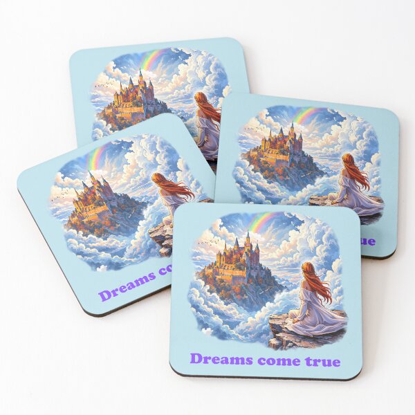 Item preview, Dreams come true. Girl and castle. designed and sold by Natart1004.