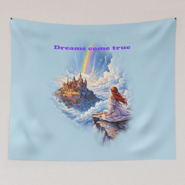 Item preview, Dreams come true. Girl and castle. designed and sold by Natart1004.