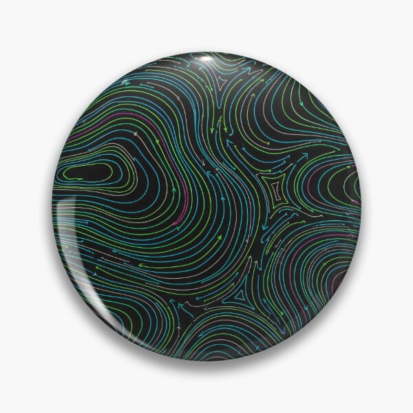 Item preview, Neon Flow Topography designed and sold by Kaleidoscope Print.