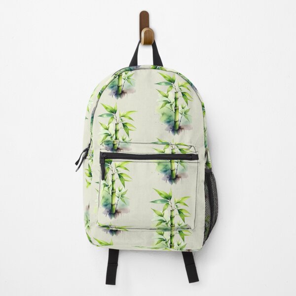 Item preview, Green bamboo in watercolors designed and sold by LiskoDesign.