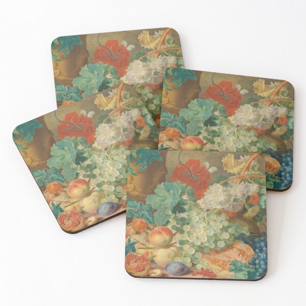 Item preview, Antique Fruit Still Life Painting: Vintage Kitchen Decor designed and sold by SavageVision.