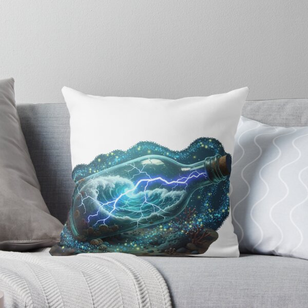 Item preview, The Captured Tempest | Pirate  Storm in a Bottle | Abyssal Magic Art designed and sold by Thaliandra.