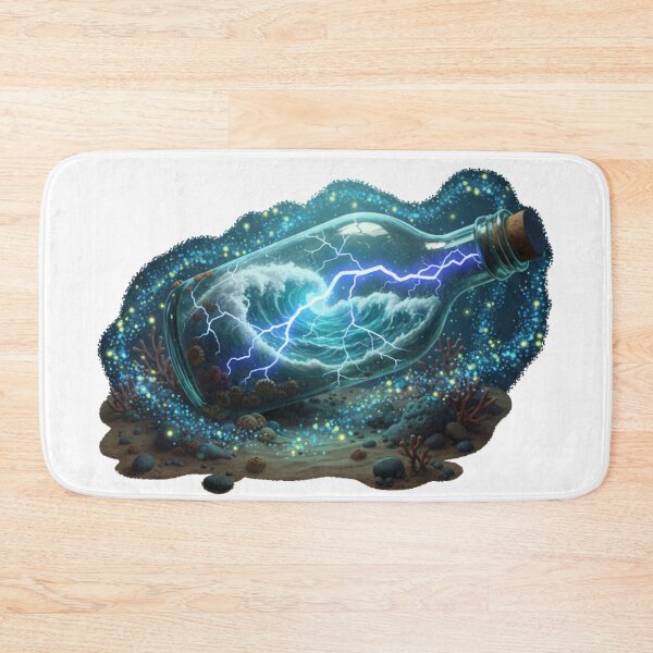 Item preview, The Captured Tempest | Pirate  Storm in a Bottle | Abyssal Magic Art designed and sold by Thaliandra.