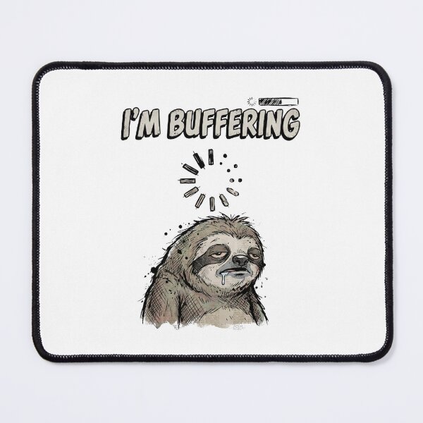 Item preview, Im Buffering Funny Sloth Loading designed and sold by Fenay Designs.