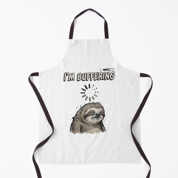 Item preview, Im Buffering Funny Sloth Loading designed and sold by Fenay Designs.