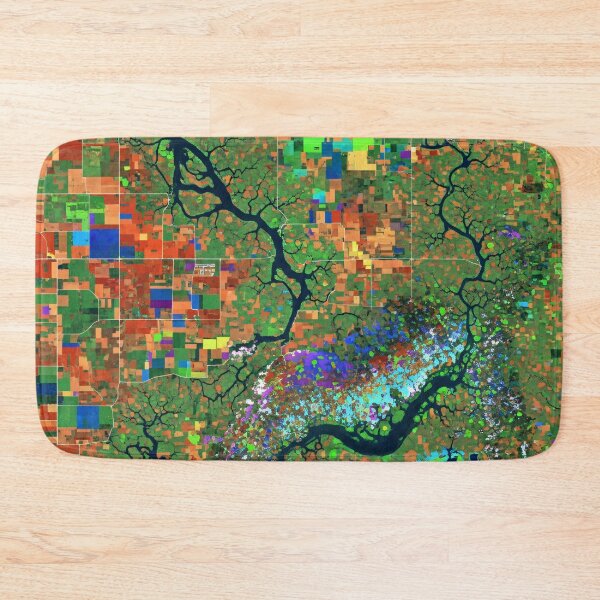 Item preview, Satellite Patchwork Delta designed and sold by Kaleidoscope Print.