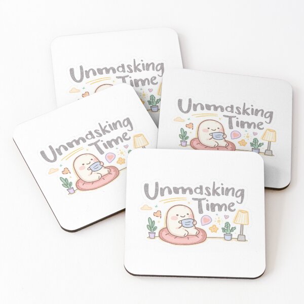 Item preview, Unmasking Time - Neurodivergent Safe Space Sticker designed and sold by OrikuStudio.
