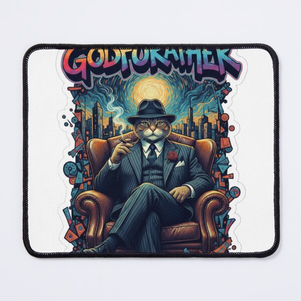 Item preview, The Godfurther – Viral Drop 2026 Sticker designed and sold by Imaginarium of Chaos falcon88 .