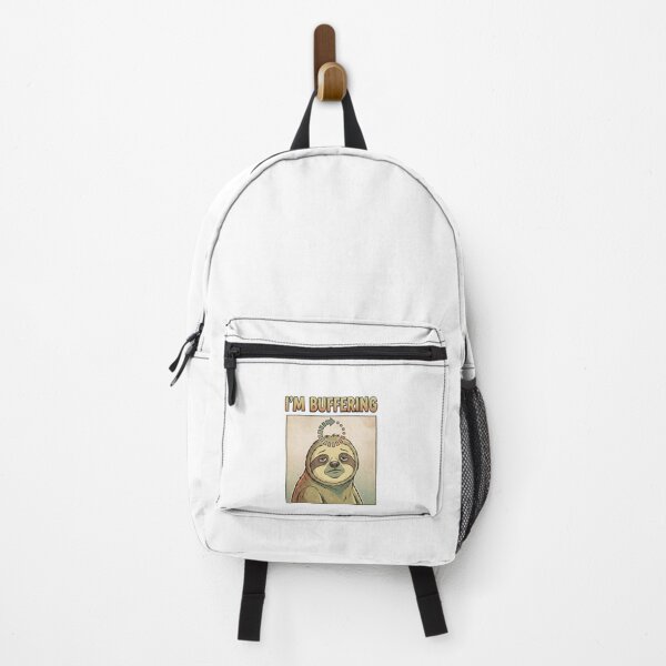 Item preview, Im Buffering Funny Sloth Retro Comic Style designed and sold by Fenay Designs.