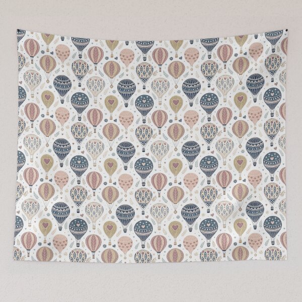 Item preview, Nordic Folk Balloon Borders | Scandinavian Party Folk designed and sold by Shuga-Design.