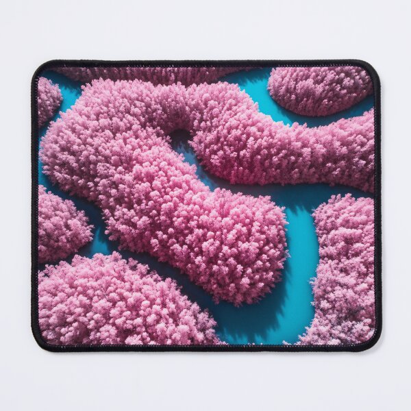 Item preview, Pink Lagoon Labyrinth designed and sold by Kaleidoscope Print.