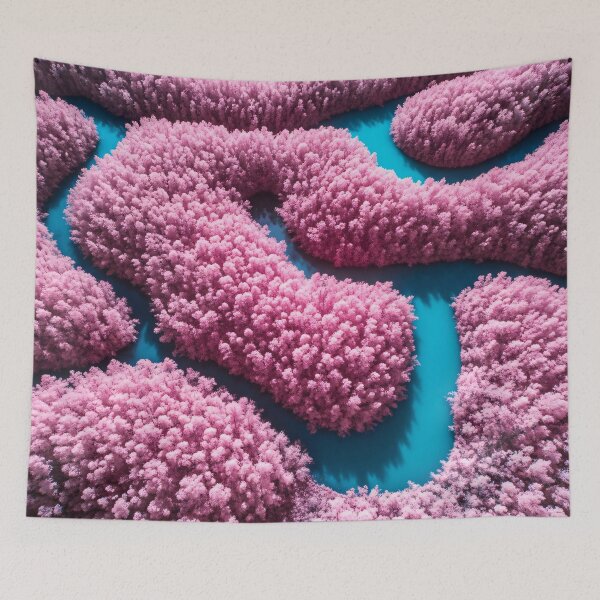 Item preview, Pink Lagoon Labyrinth designed and sold by Kaleidoscope Print.