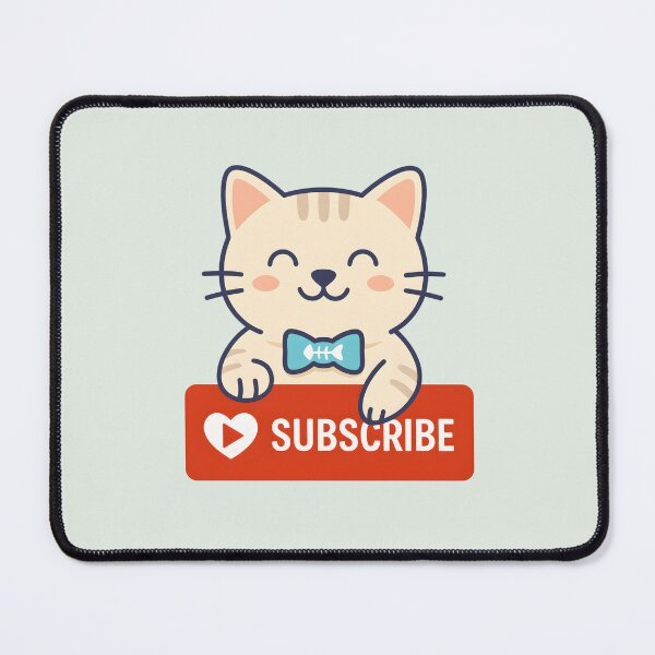 Item preview, SUBSCRIBE - You Can’t Say No to a Cute Cat Like This designed and sold by Fantabulous.