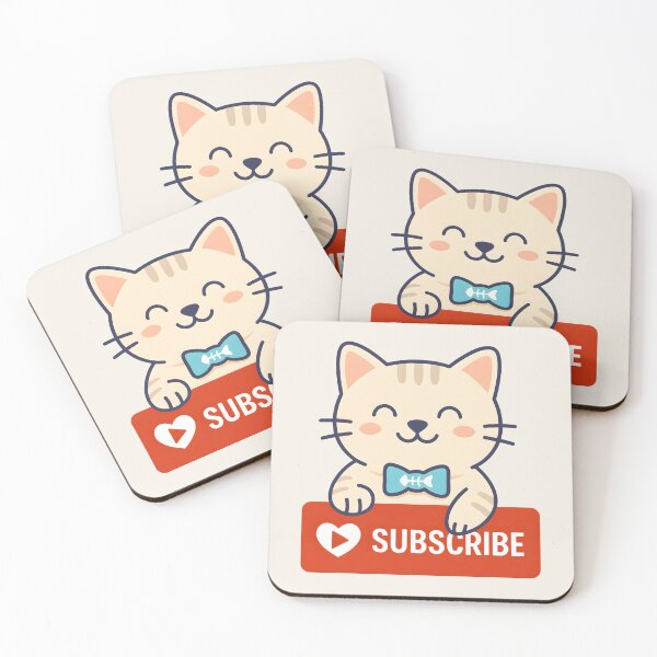 Item preview, SUBSCRIBE - You Can’t Say No to a Cute Cat Like This designed and sold by Fantabulous.