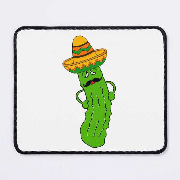 Item preview, Funny Mexican Dill Pickle designed and sold by Sartoris Art.