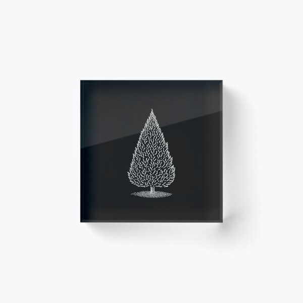Item preview, Arborvitae Thuja Tree of Life Dot Art designed and sold by ConcienciaEco.