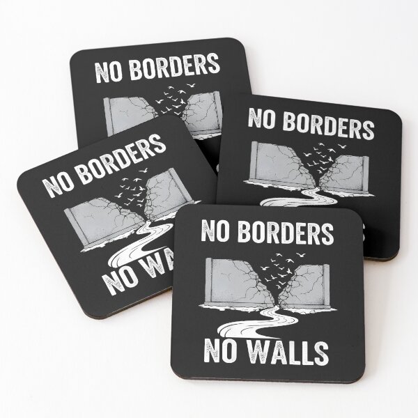 Item preview, No Borders, No walls designed and sold by Uglyandcute.