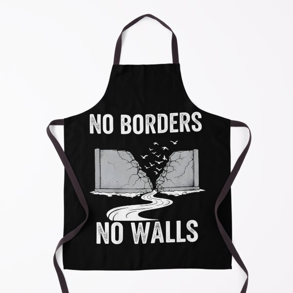 Item preview, No Borders, No walls designed and sold by Uglyandcute.