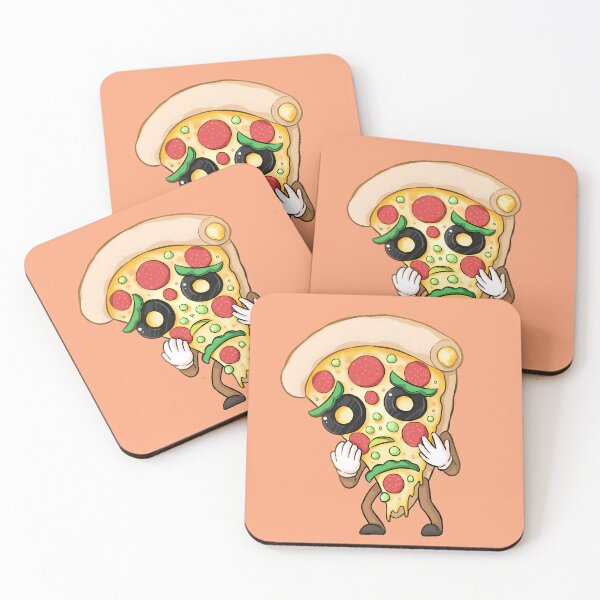 Item preview, The Insecure Pizza Slice designed and sold by makyonokisai.