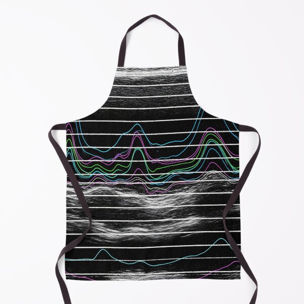 Item preview, Neon Waveform Scanlines designed and sold by Kaleidoscope Print.