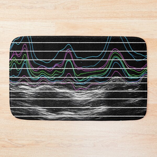 Item preview, Neon Waveform Scanlines designed and sold by Kaleidoscope Print.