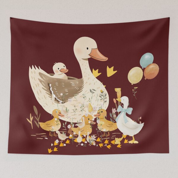 Item preview, Duck and duckling designed and sold by AyBeçkem.