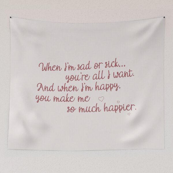 Item preview,  And when I'm happy you make me so much happier. | people we meet on vacation designed and sold by Pinu92.