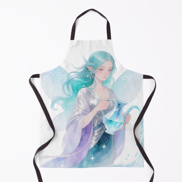 Item preview, Aquarius Dewlight Fairy – Spirit of Flow and Clarity designed and sold by Dream Bloom Gallery.