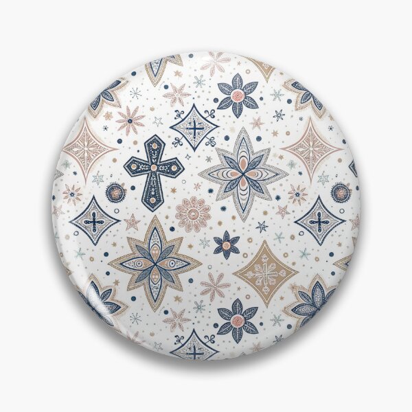 Item preview, Nordic Folk Confetti Borders | Scandinavian Party Geometry designed and sold by Shuga-Design.