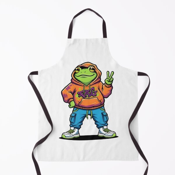 Item preview, FUNNY STREETWEAR FROG CHARACTER designed and sold by KISHNAY-FASHION.