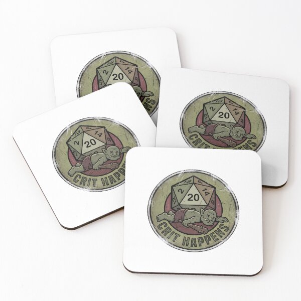 Item preview, Crit Happens Funny RPG Dice Goblin designed and sold by Fenay Designs.