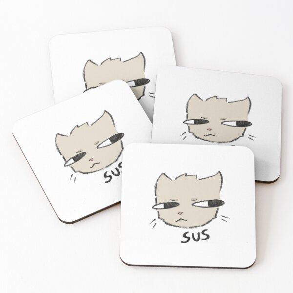 Item preview, Suspicious cat designed and sold by deadd-fish.