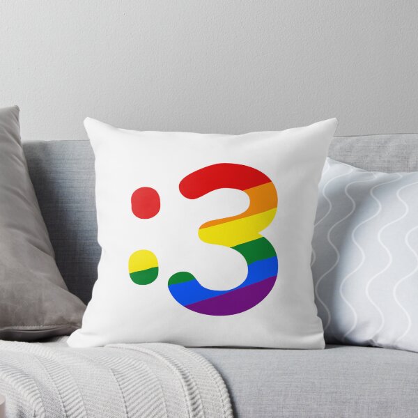 Item preview, Gay :3 designed and sold by Stiiv's Funny Designs.