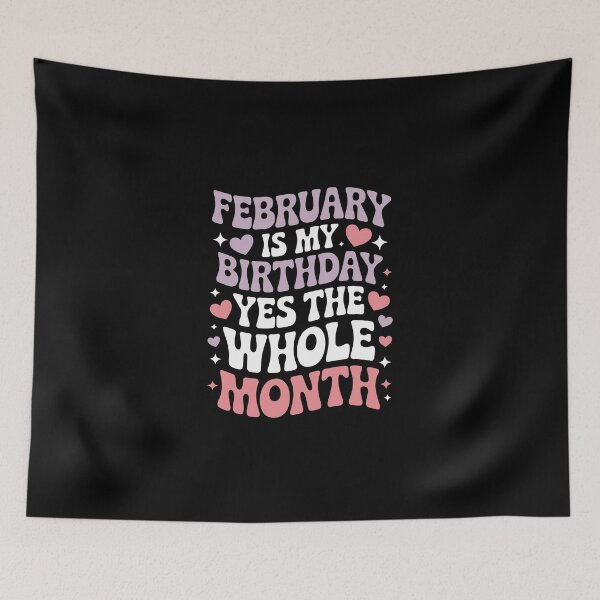 Item preview, February is my birthday yes the whole month designed and sold by jkrphoto.