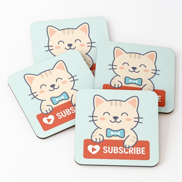 Item preview, SUBSCRIBE - You Can’t Say No to a Cute Cat Like This designed and sold by Fantabulous.
