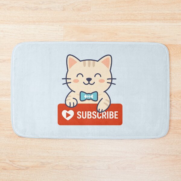Item preview, SUBSCRIBE - You Can’t Say No to a Cute Cat Like This designed and sold by Fantabulous.