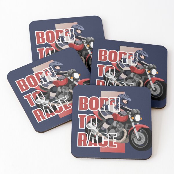 Item preview, Born to Race Motorcycle Rider Design designed and sold by Kast25.