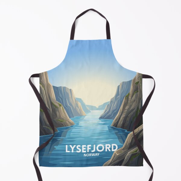 Item preview, Lysefjord, Noruega - Arte de viaje designed and sold by Marciolini.
