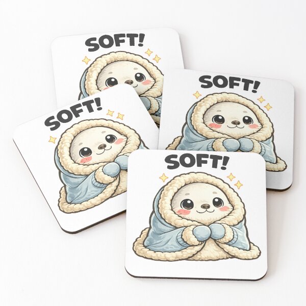Item preview, SOFT! – Fluffy Seal Cozy Wrap designed and sold by LongIslandDesgn.