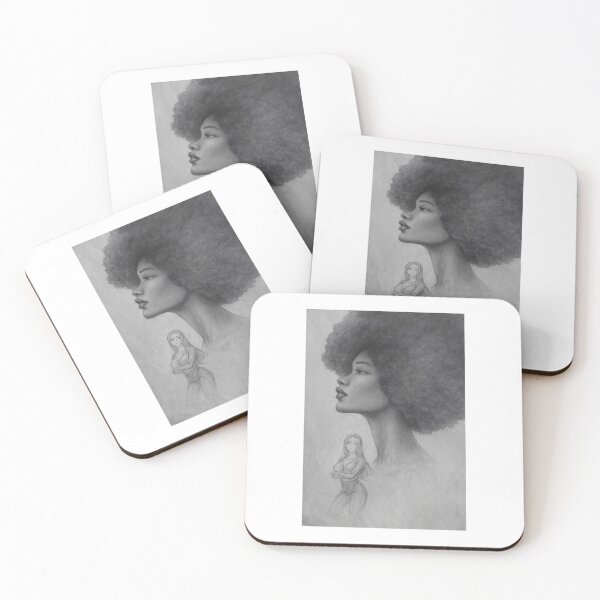 Item preview, Crowned in Silence – Graphite Portrait & Figure Study designed and sold by Scottvisuals.