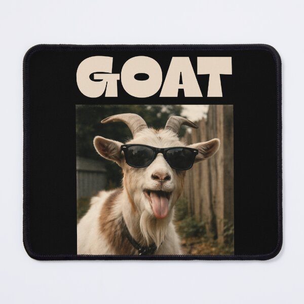 Item preview, Vintage Goat in Sunglasses – Deadpan Analog Animal Photography designed and sold by Otaku Style.